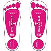 STICKONFEET Premium Feet Pads for Spray Tanning – Disposable Spray Tan Feet Pads – Hygienic and Easy-to-Use Foot Protectors Designed for Salons and Mobile Spray Tanning Professionals - 25 Pairs