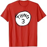 Dr. Seuss Thing 3 Emblem T-Shirt