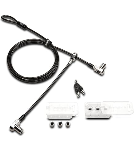 Cable Trap Kensington CableSaver Multi-Device | Computer Lock Accessory ...