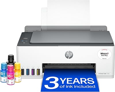 HP Smart Tank 5105 All in One Printer Colour Wireless Print Scan Copy