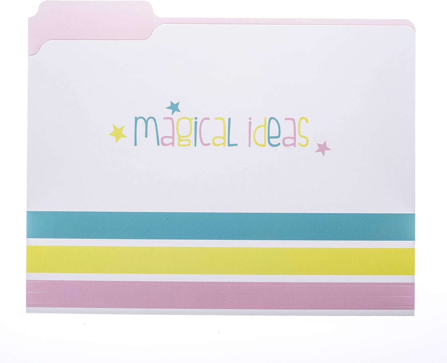 Graphique "Make Things Happen" File Folder Set – File Set Includes 9 Folders and 3 Unique Go-Getter Designs, Embellished w/ Gold Foil on Durable Triple-Scored Coated Cardstock, 11.75" x 9.5" : Office Products