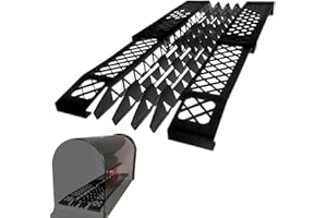 MDLMI Expandable Dry Mailbox Insert Tray – Universal Waterproof Mailbox Liner & Rain Guard for 6.5–8″ Wide Mailboxes, Expands 12–21″ – Protects Mail from Rain, Snow, Sprinklers – No Tools Needed