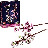 LEGO Cherry Blossom Building Toy for Kids, Girls & Boys, Ages 8+ - Artificial Cherry Blossom Decor for Home & Display - Creat