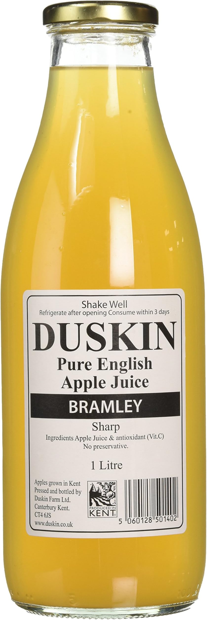 Duskin Apple Juice Bramley 1 Litre (Pack of 6)