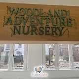 Habercrafts Large Wooden MDF Letter S 13cm High Capital Letter view 8