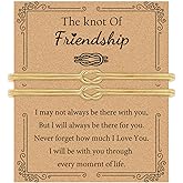 Matching Bracelets for Couples Love Knot Bracelet Pinky Promise Soulmate Relationship Friendship Bracelets Forever Infinity Jewelry Gifts for Women Her Him