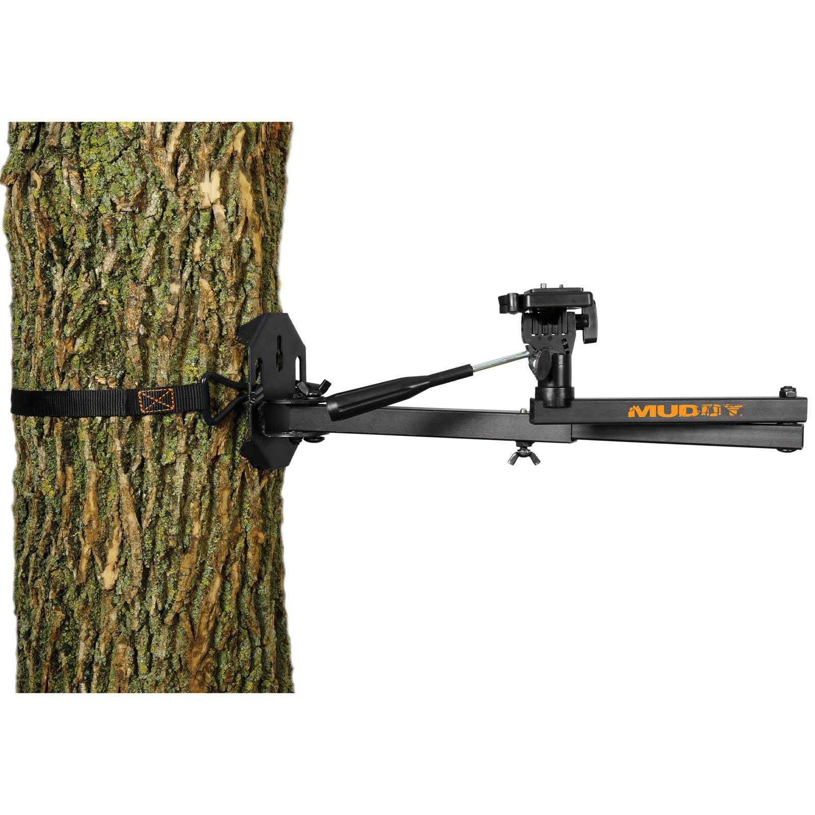 Muddy Basic Trail Camera Arm with Pan Head for Precision Game Cam Positioning