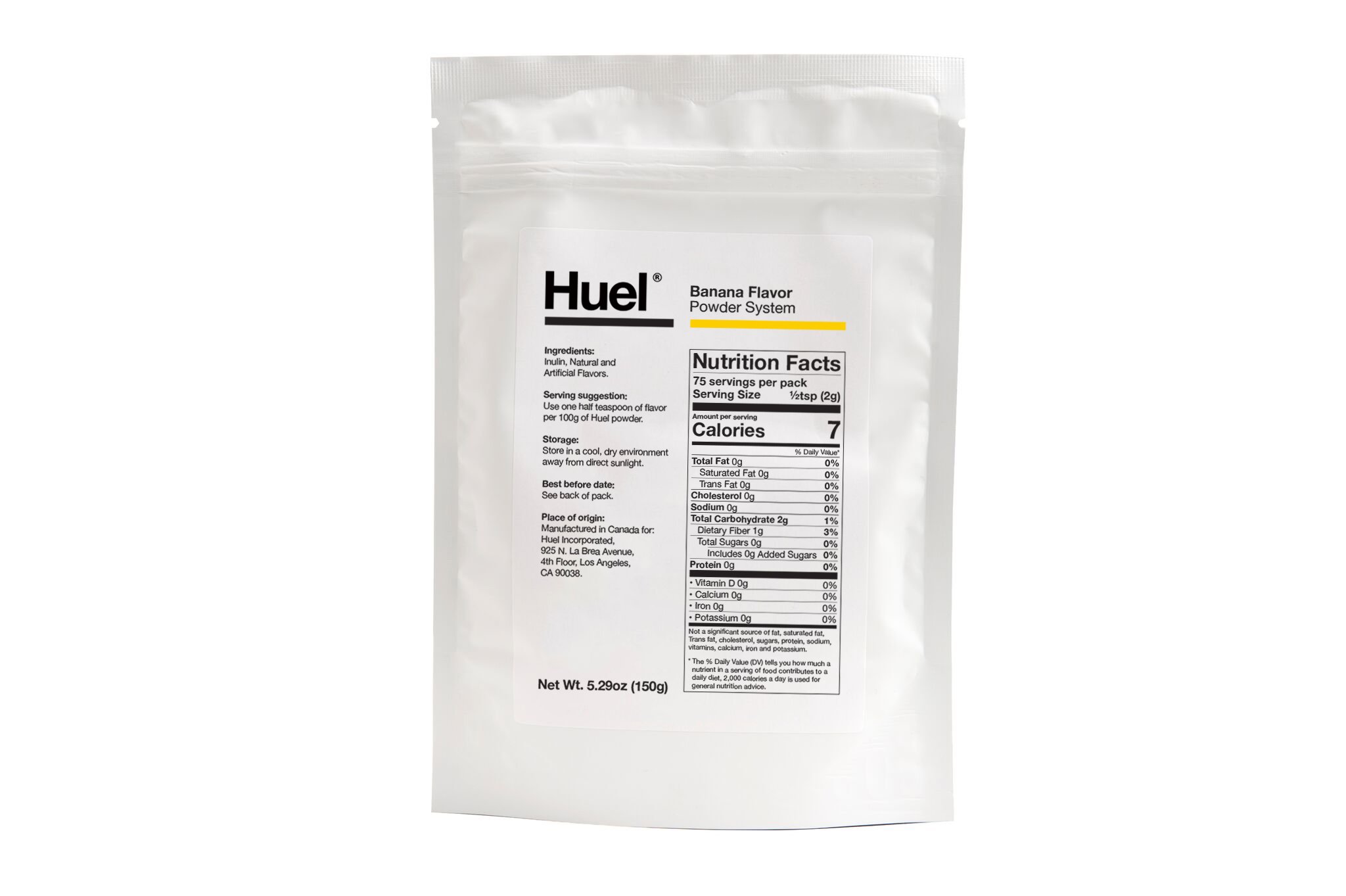 Huel Starter Kit Includes 2 Pouches of Nutritionally Complete 100 Vegan Powdered