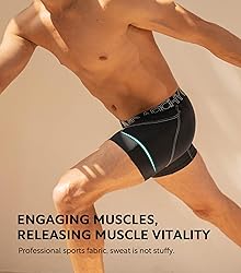 DAVID ARCHY Mens Underwear Mesh Quick Dry Boxer