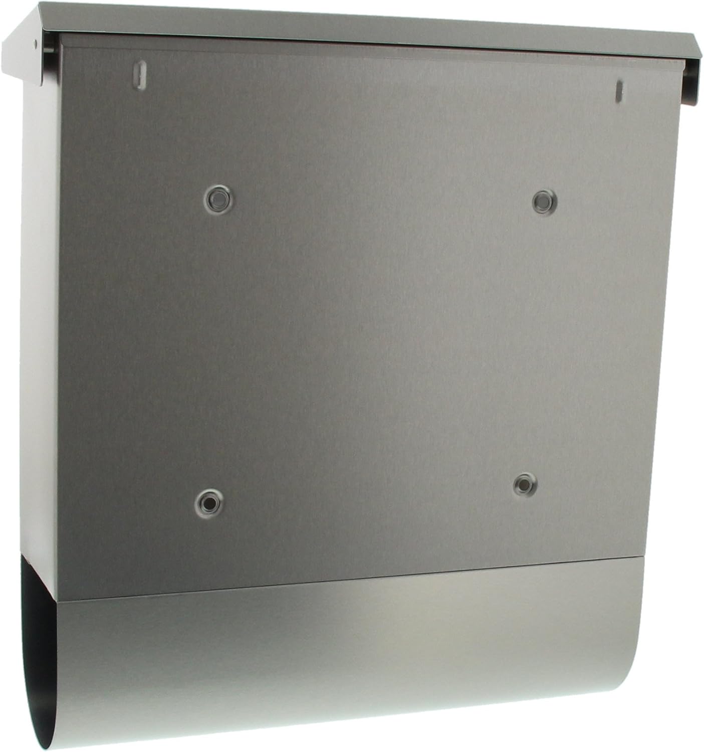 BURG-WÄCHTER Letterbox with Integrated Newspaper Compartment and Translucent Door, A4 Slot Format, EU Standard EN 13724 - Image 3