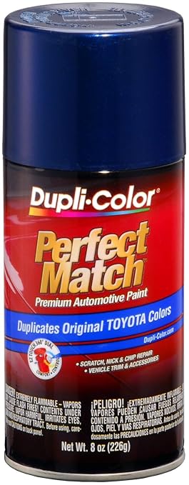 Amazon.com: Dupli-Color (BTY1623-6 PK) Dark Blue Pearl Toyota ...
