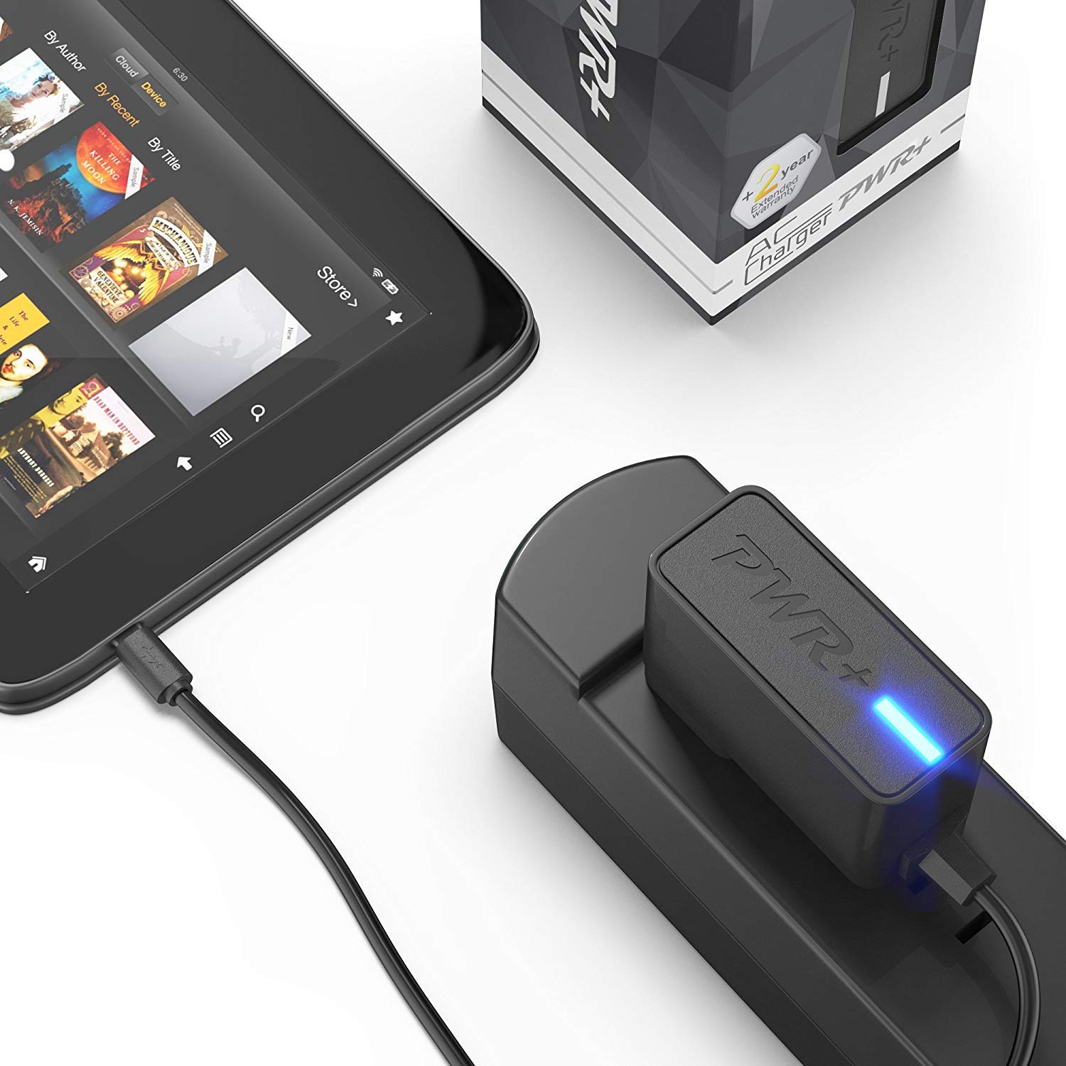 UL Listed Extra Long 6.5 Ft AC Adapter 2.1A Rapid Charger for Fast