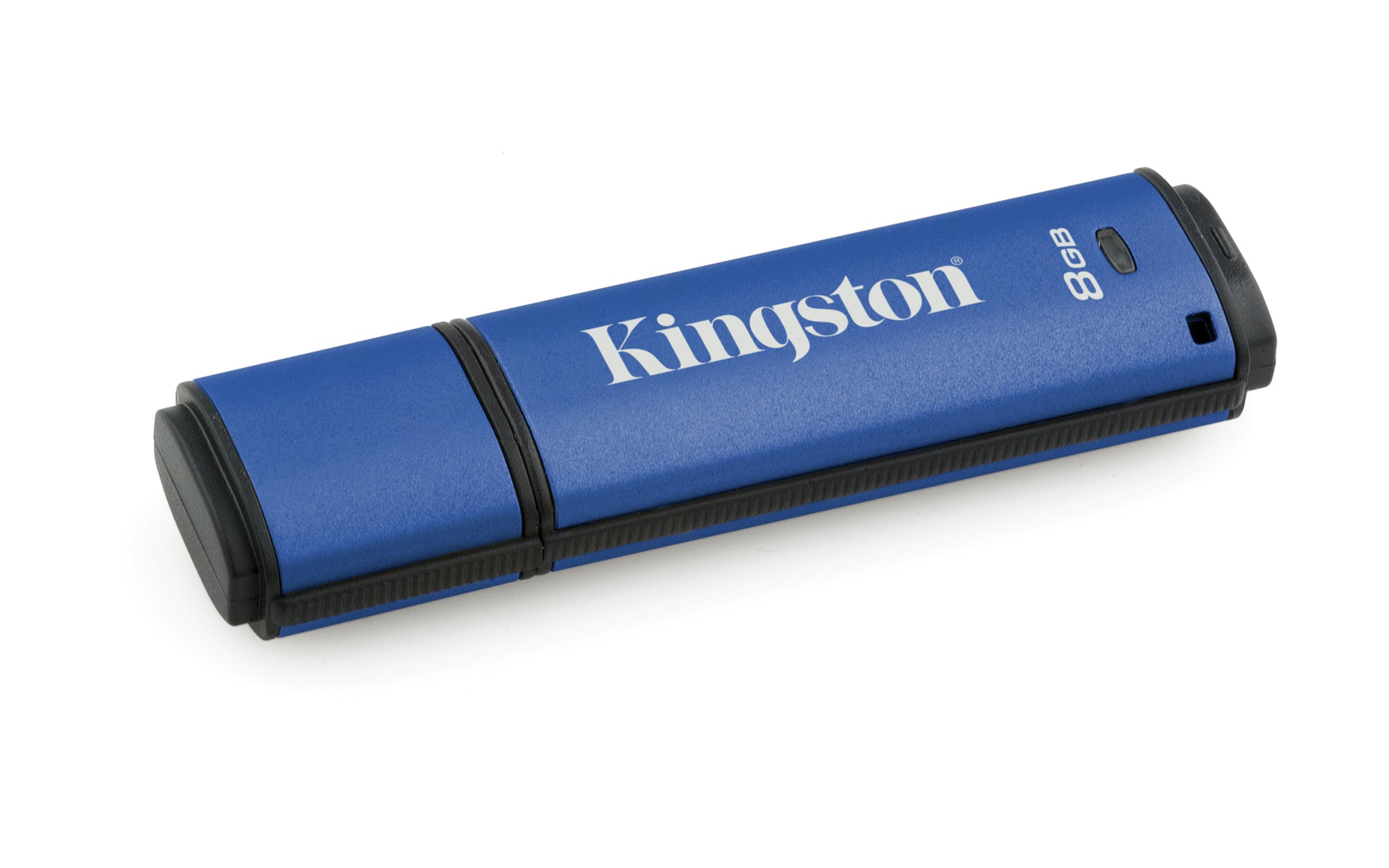 Kingston Data Traveler Vault Privacy USB 3.0 Flash drive, 8 GB DTVP30, 256 Bit AES Encrypted FIPS 197