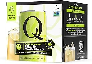 Q Mixers Margarita 7.5 Fluid Ounces, 4 Count