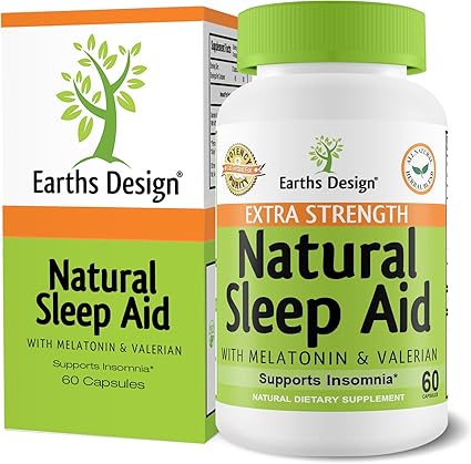 Amazon Com Natural Sleep Aid Pills 100 Herbal Non Habit Forming Sleeping Pill For Insomnia Sleep Apnea With Valerian Melatonin Chamomile Passionflower Fall Asleep Fast And Sleep Longer 60 Capsules Health