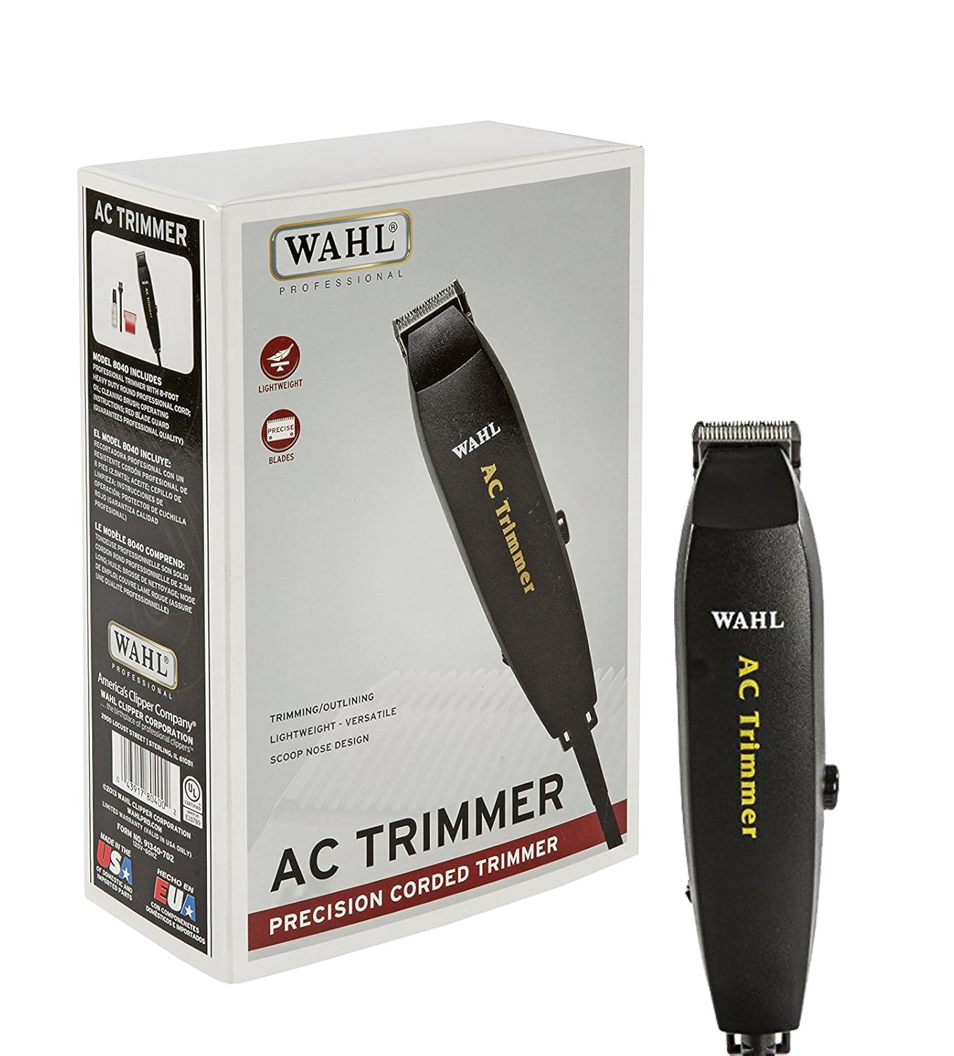 Buy Wahl Professional 8040 Ac Trimmer Precision Corded Trimmer Online