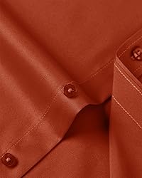 J.VER Men's Dress Shirts Solid Long Sleeve Stretch