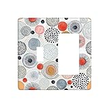 Decorative Outlet Covers Abstract Doodle Dandelion