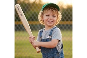 Personalized Wooden Baseball Bat | Custom Engraved Natural Wood Baseball Coach Team Souvenir Gift for Players, Fans, Boys, Da