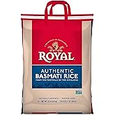Royal Basmati Rice - Authentic Long Grain White Basmati Rice - 15 lb Bag | Perfect for Biryanis, Pilafs &amp; Curries - Cook in Microwave or on Stove Top