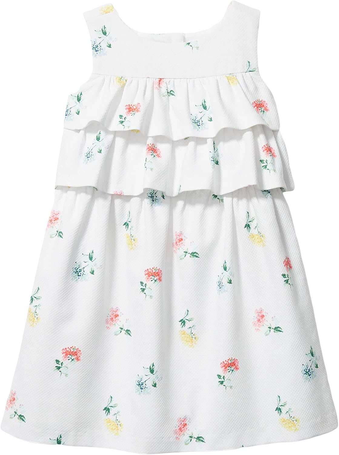 Janie and Jack Girl's Tiered Top Floral Dress (Toddler