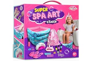 Kids Spa Kit for Girls Toy - Nail Polish Set for Girls Gifts 7-12 - Foot Spa Day Girl Stuff for Manicures Pedicure - Nail Art