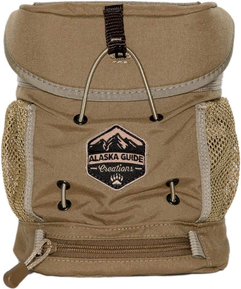Alaska Guide Creations K.I.S.S. with M.A.X. Pocket | Simple and Secure Binocular Harness Pack for Hunting | Binoculars and Rangefinder Pouch