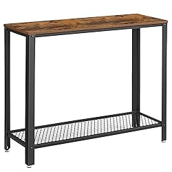 VASAGLE Console Table, 2-Tier Entryway Table with