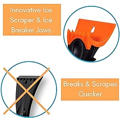 BIRDROCK HOME 2 Pack Ice Scraper and Breaker Combo