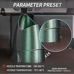 TINMORRY Galaxy PETG Filament 1.75, Rapid PETG 3D