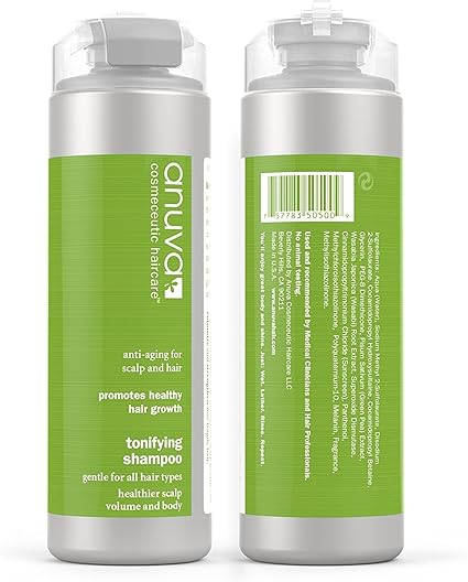 Amazon Com Anti Hair Loss Anuva Tonifying Shampoo With White