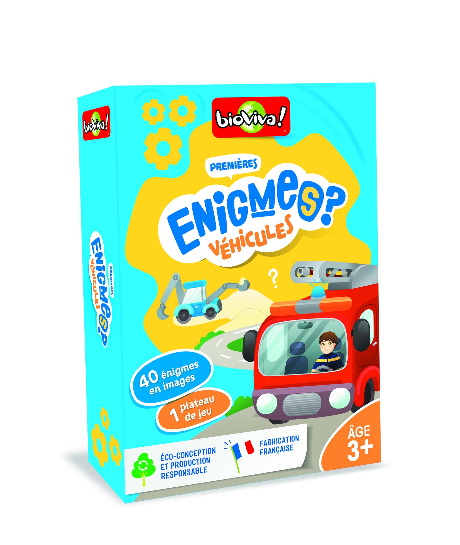 Bioviva - Mes Premières Enigmes - Vehicles
