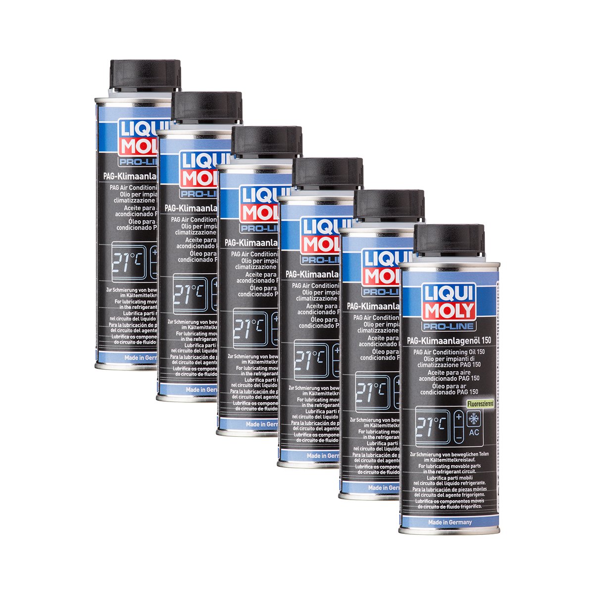 6 x Liqui Moly 4082 pag klimaanlagenöl 150 R134 A Aire ...