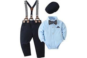 SANMIO Baby Boy Clothes 0-24M Baby Boy Suits 4pcs Baby Boys Baptism Easter Outfits Baby Christmas Clothes