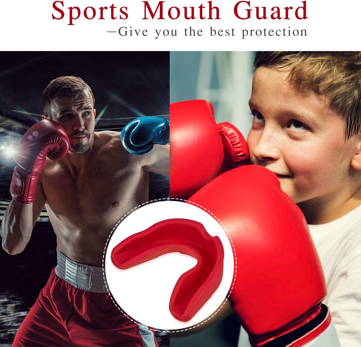 BBTO 20 Pieces Sports Mouth Guards Mouth Protection Athletic Mouth Guard for Kids Adults Sports Supply, 10 Colors : Sports & Outdoors