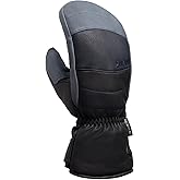 Swany Men's Calore Mitts - Lightweight Waterproof Warm Full Leather Winter Mittens with Thermolite Insulation for Men