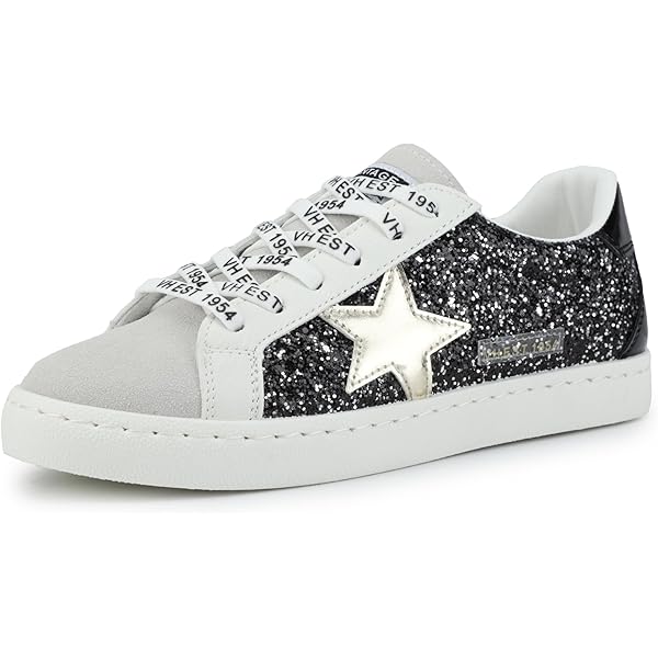 Amazon.com | Mi.iM Gaby Rubber Sole Lace-up Snake Print Suede Star