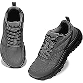 SoleEase Wide Toe Box Shoes for Men, Lightweight Non Slip Walking Sneakers with Barefoot Feel, Breathable Trail Gym Shoes