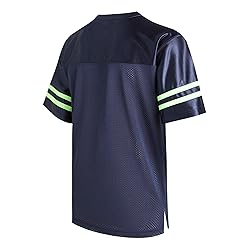DEHANER Blank Navy Blue Football Jersey for Men