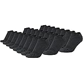 AND1 Men's Athletic Socks - Cushion Comfort No Show Socks (24 Pack)