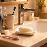 Yowlens 2-Pack Silicone Soap Dish Holder - Self-Draining, Anti-Slip view 7