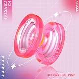 MAGICYOYO Crystal K2 Dual Purpose Yoyo Pink with Case and Strings view 3