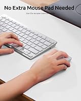 YSAGi Leather Desk Mat Large 60x35 cm White Non-Slip Waterproof view 3