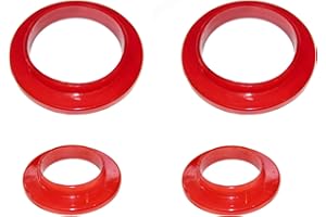 GOLDFLEX Rear Polyurethane Spring Coil Isolators Upper and Lower for Ford Mustang 1979-2004