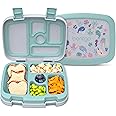 Bentgo Kids Prints Leak-Proof, 5-Compartment Bento-Style Kids Lunch Box - Ideal Portion Sizes for Ages 3-7, Durable, Drop-Proof, Dishwasher Safe, & Made with BPA-Free Materials (Sea Life)