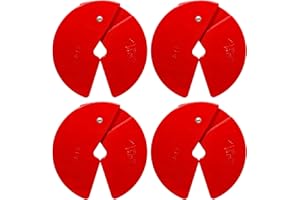 MICRO GAINZ GAIN MUSCLE 1LB AT A TIME Micro Gainz Dumbbell Fractional 2.5 lb Weight Plate, Ideal for Micro Loading, (Choose Color) 4 Piece Fractional Weight Plates, Designed for Dumbbell Training, Made In USA