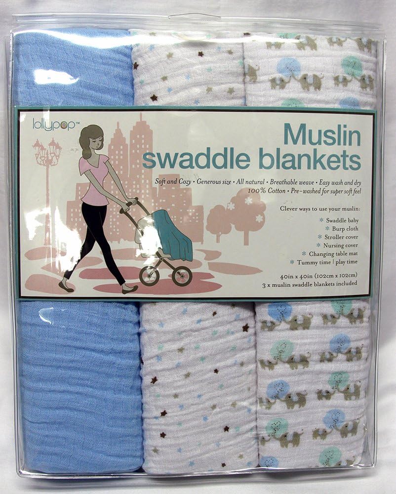 lollypop muslin swaddle blankets