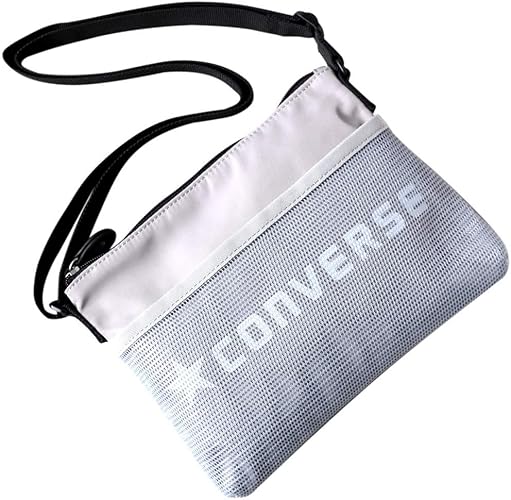 Amazon Co Jp Converse コンバース クラシック サコッシュ Dwearsステッカー入り ショルダーバッグ ポーチ トラベル 旅行 バッグ ミニ ショルダー 東京 Tokyo グレー シューズ バッグ