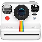 Polaroid Now+ 2nd Generation I-Type Instant Film Bluetooth Connected App Controlled Camera - White (9077)
