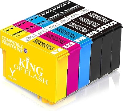 King of Flash 603XL Ink Cartridges Multipack for Epson XP XP-3100/4100 Series